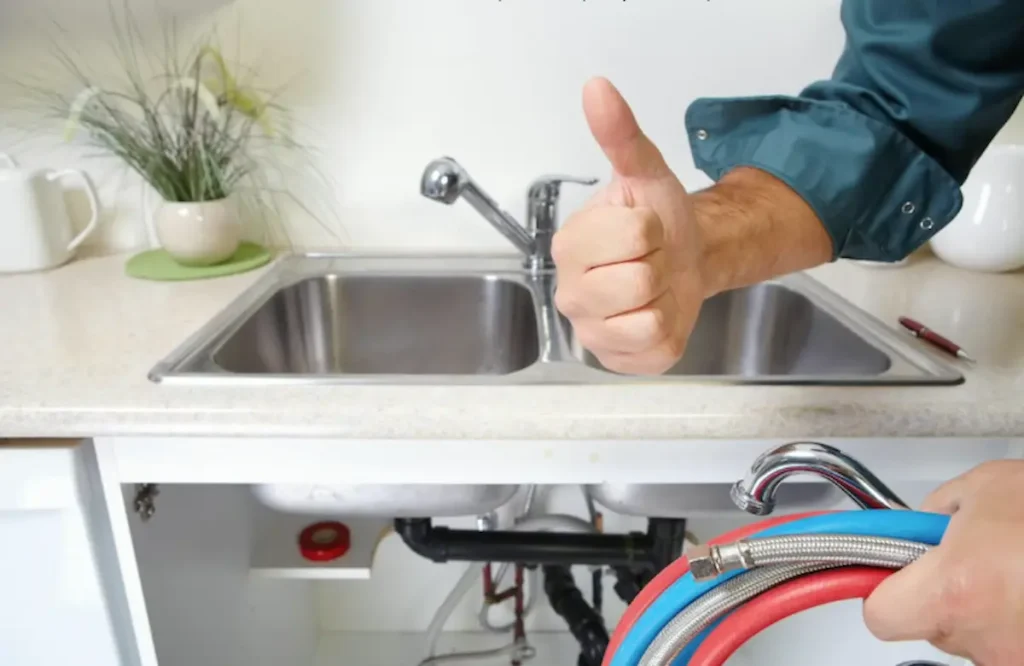 water leak detection West Palm Beach technician using acoustic listening equipment